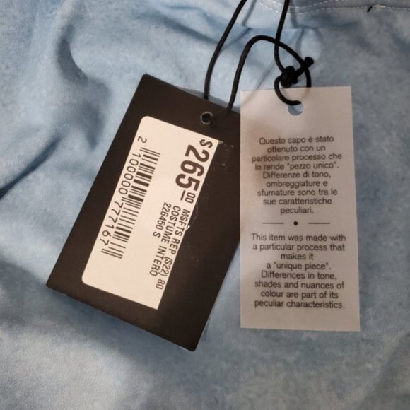 NWT MSFTSREP Intero scoop-neck high-leg swimsuit - Picture 8 of 9